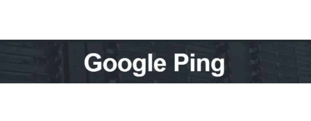 Cara Ping Artikel ke Google