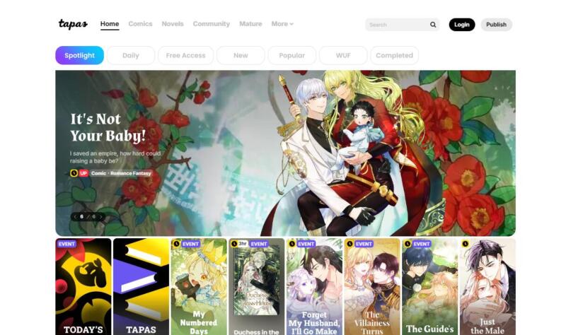 situs baca komik gratis dan legal