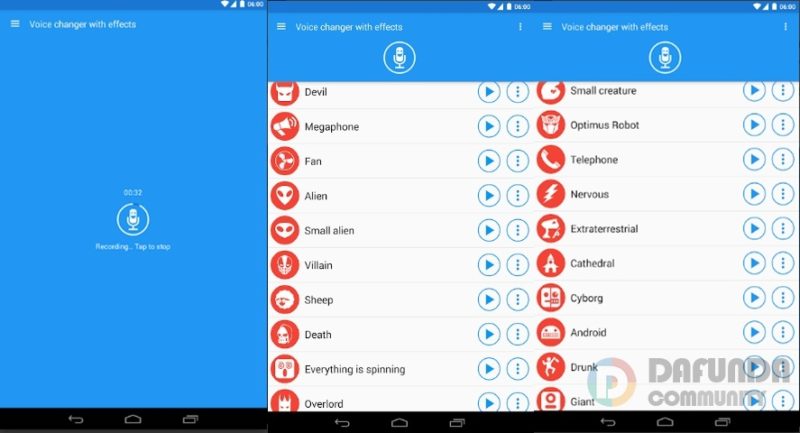 Aplikasi Suara Android 1