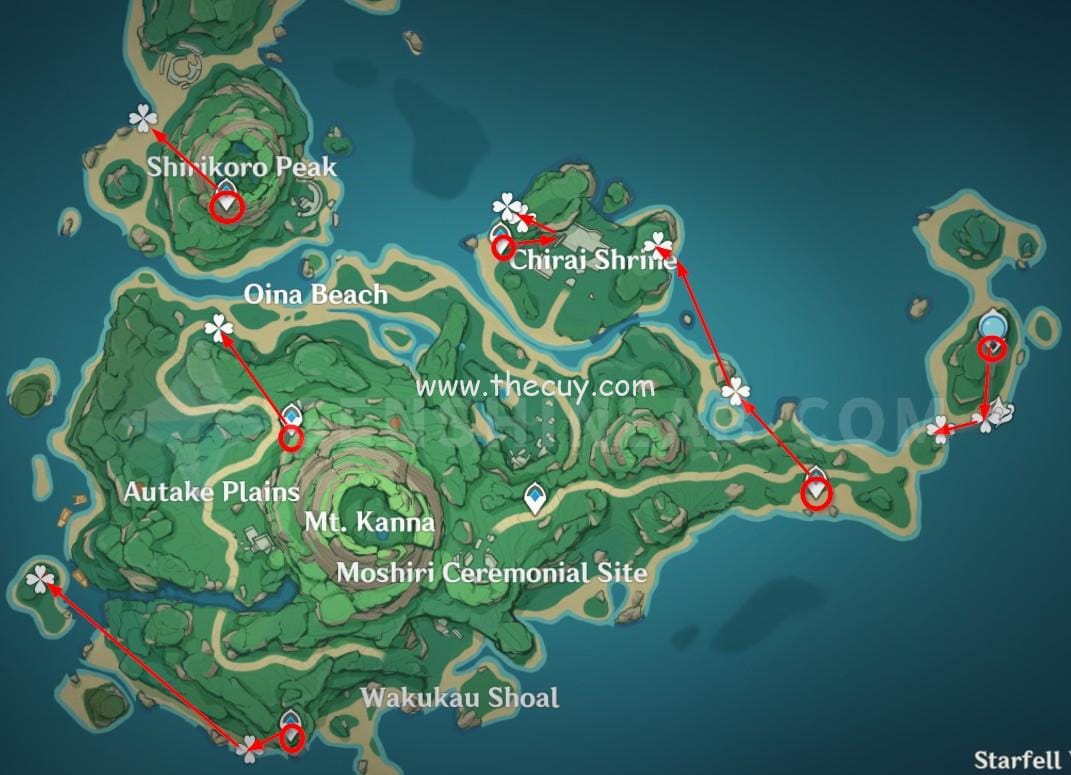 Genshin Impact: Rute Harian Farming Artefak