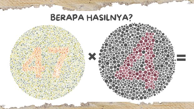 Tes Buta Warna Sekaligus Hitung Angka, Bisa Jawab dalam 5 Menit Saja?