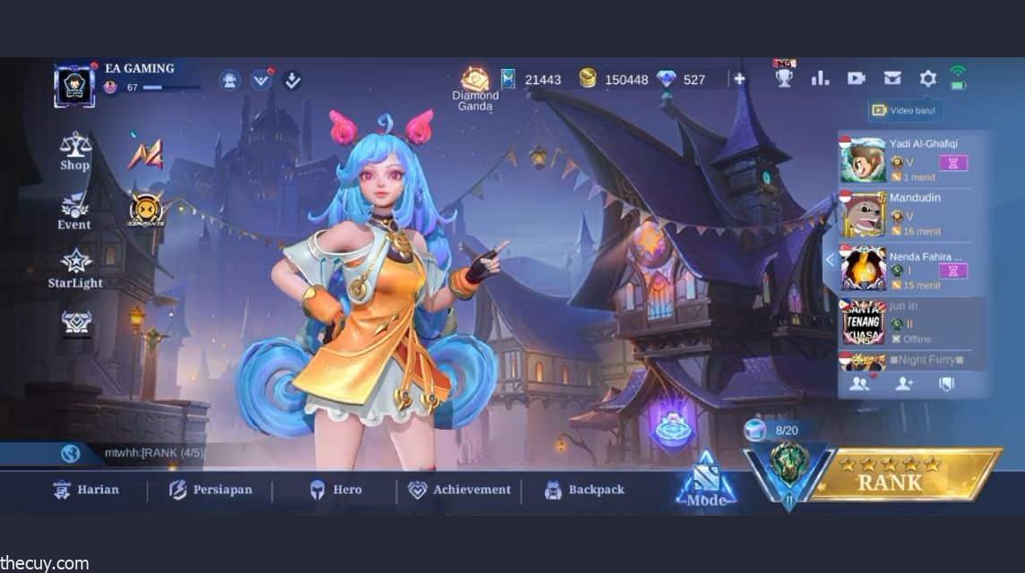 Cek Tanggal Pendaftaran Akun Mobile Legends