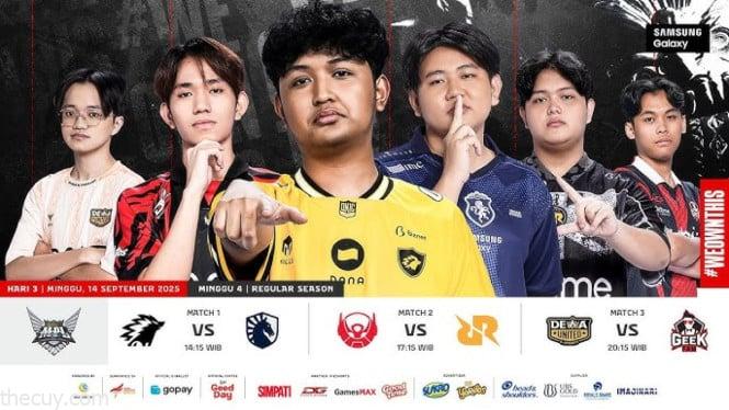 Hasil MPL ID Season 16: Pertandingan Team Liquid ID vs EVOS Esports