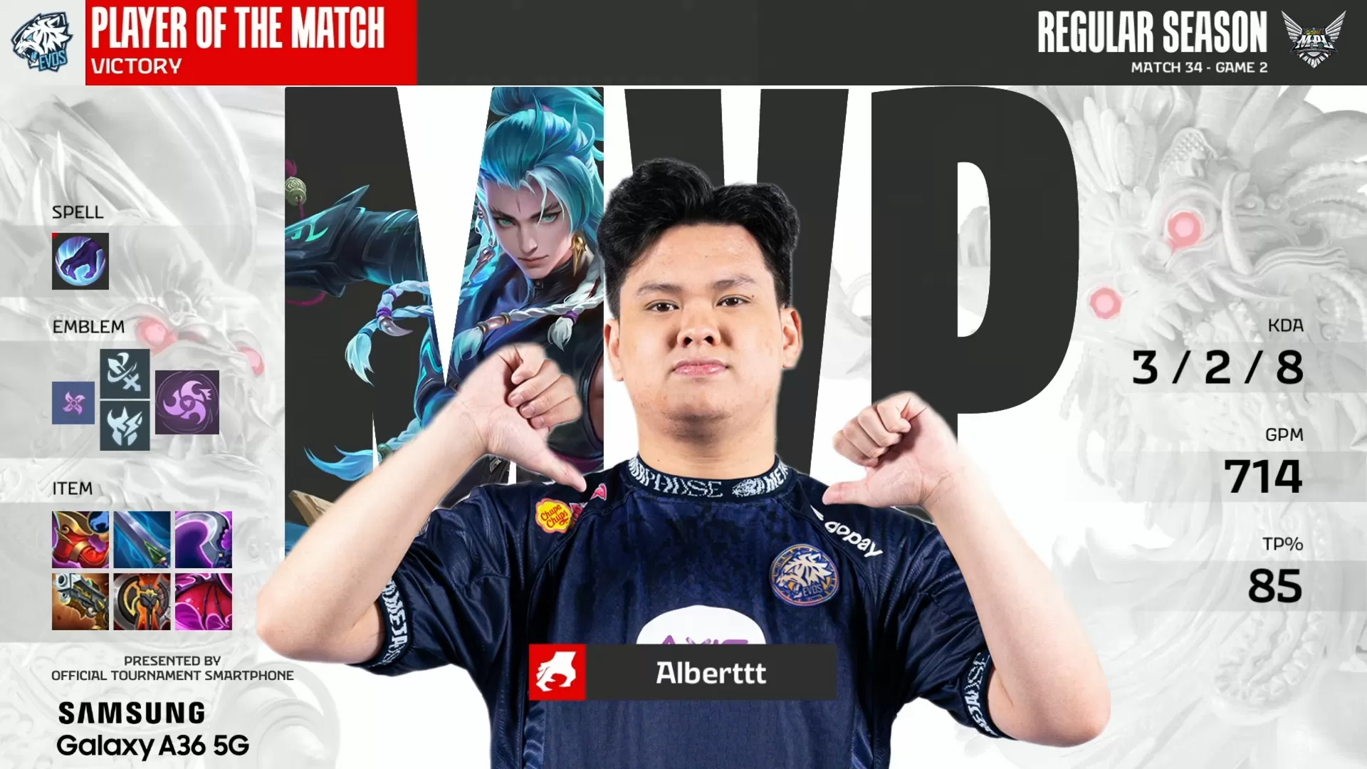 Hasil Pertandingan MPL ID Musim 16: ONIC Esports vs EVOS Esports