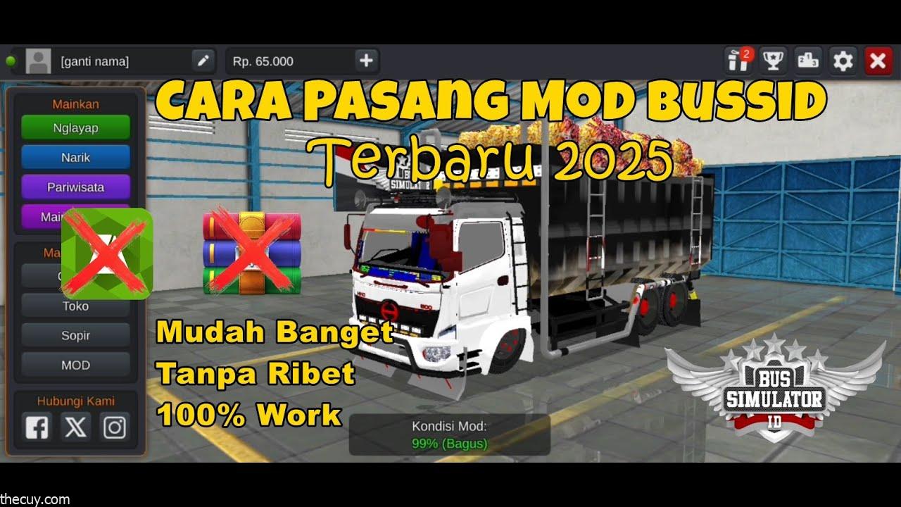 Peta Mod Bussid Terbaru 2025, Jaminan Keren!