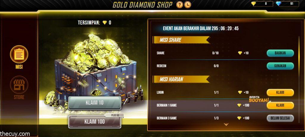 Kode Redeem Free Fire Hari Ini 7 November 2025, Ada Bundle dan Diamond Gratis!