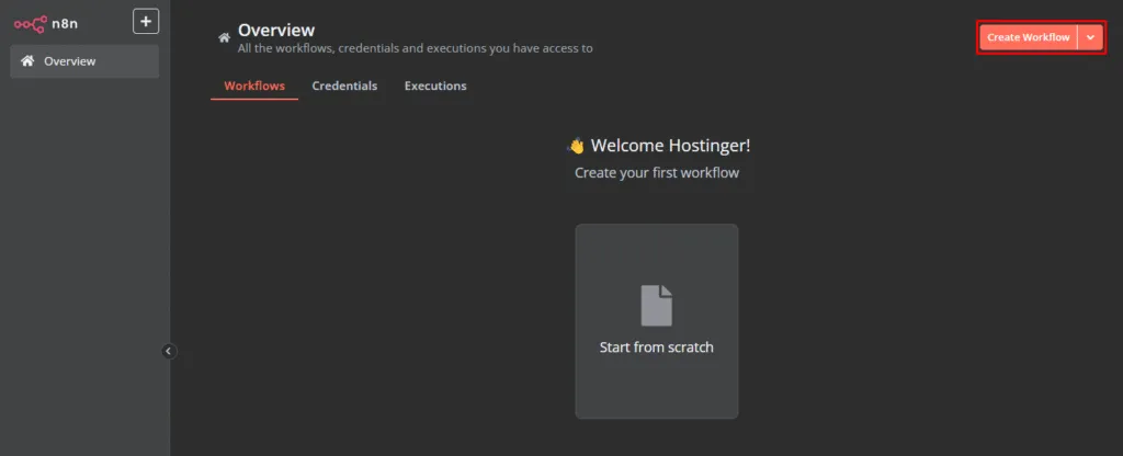 Membuat workflow di n8n