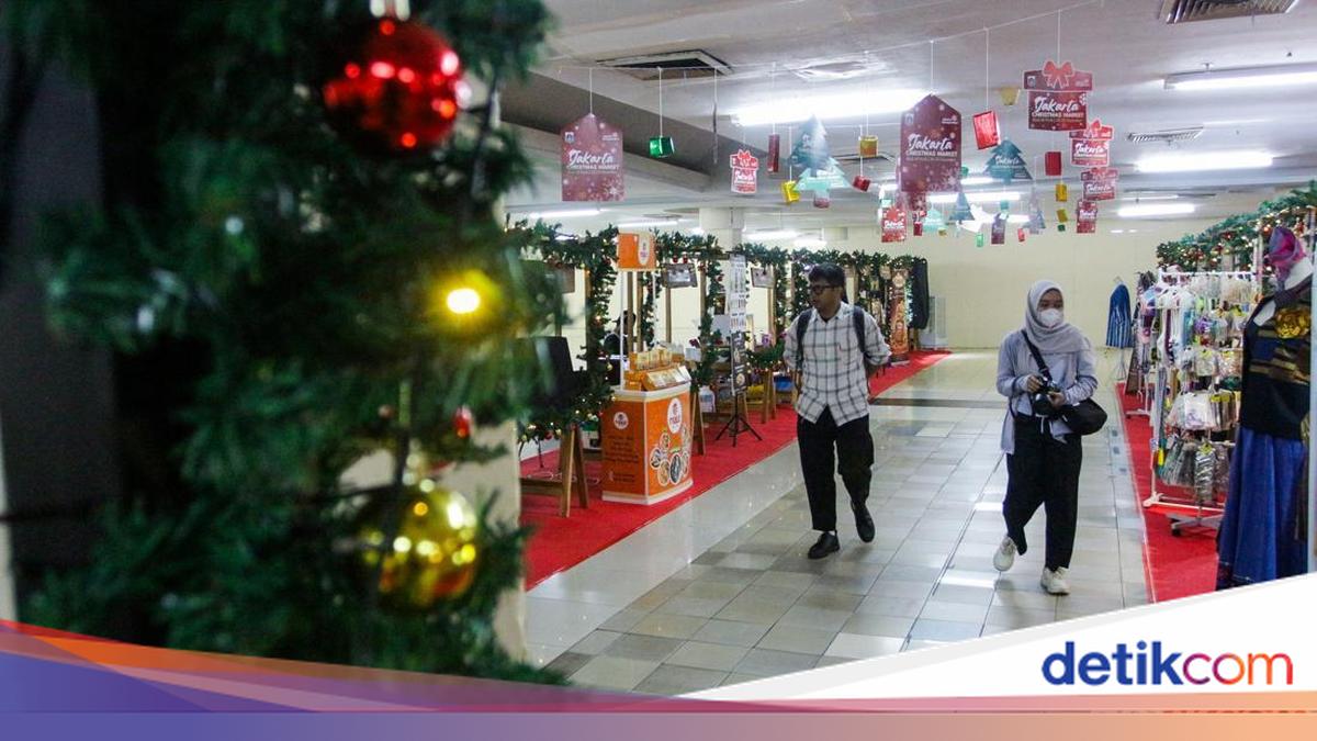 Pasar Natal Jakarta 2025 di Blok M