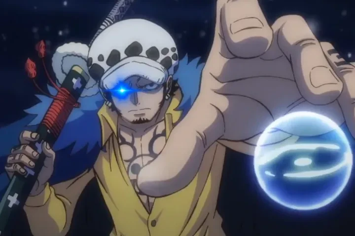 10 Buah Iblis di One Piece dengan Efek Samping Bagi Penggunanya 2 Ope Ope no Mi mengorbankan nyawa untuk kemampuan pamungkas
