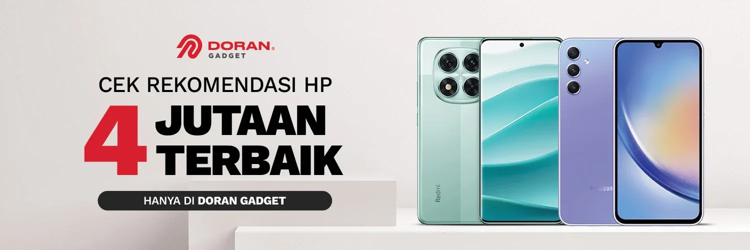 Main Banner REKOMENDASI HP 4 Jutaan