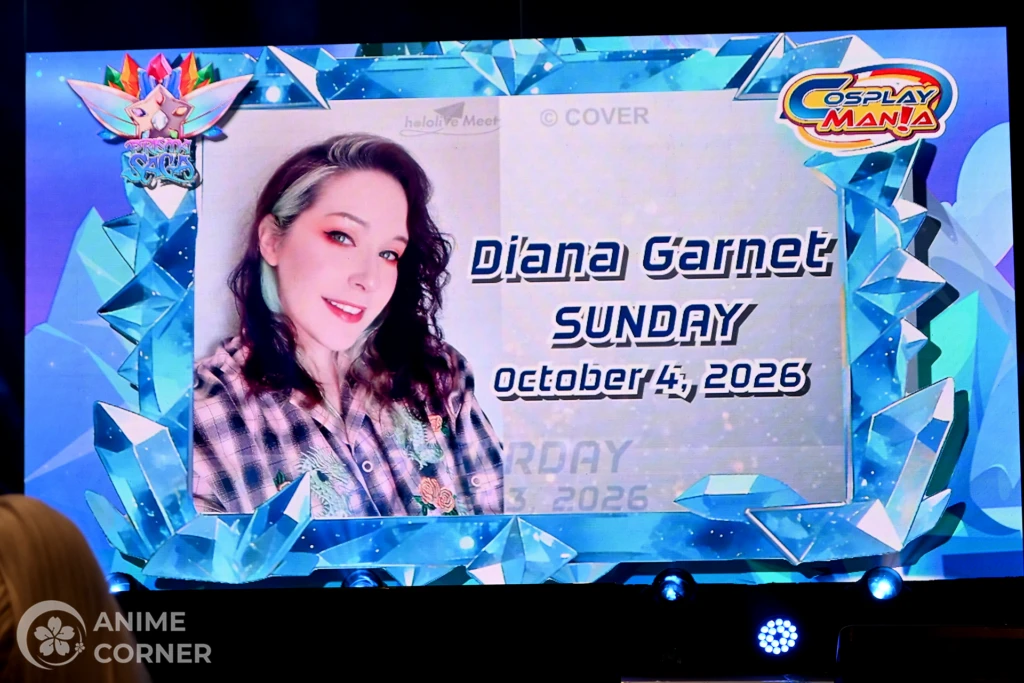 Cosplay Mania 2026 showcases Diana Garnet among guests