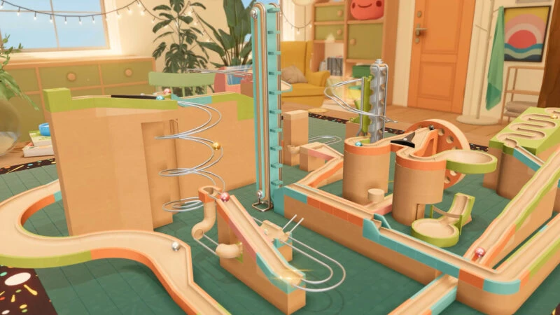 Cozy Marbles Siap Meluncur di Steam, Simulasi Balap Kelereng yang Menenangkan 2 Cozy Marbles