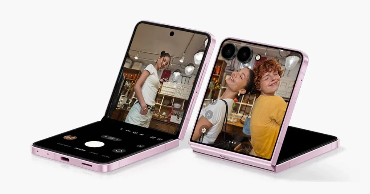 Layar Samsung Galaxy Z Flip8