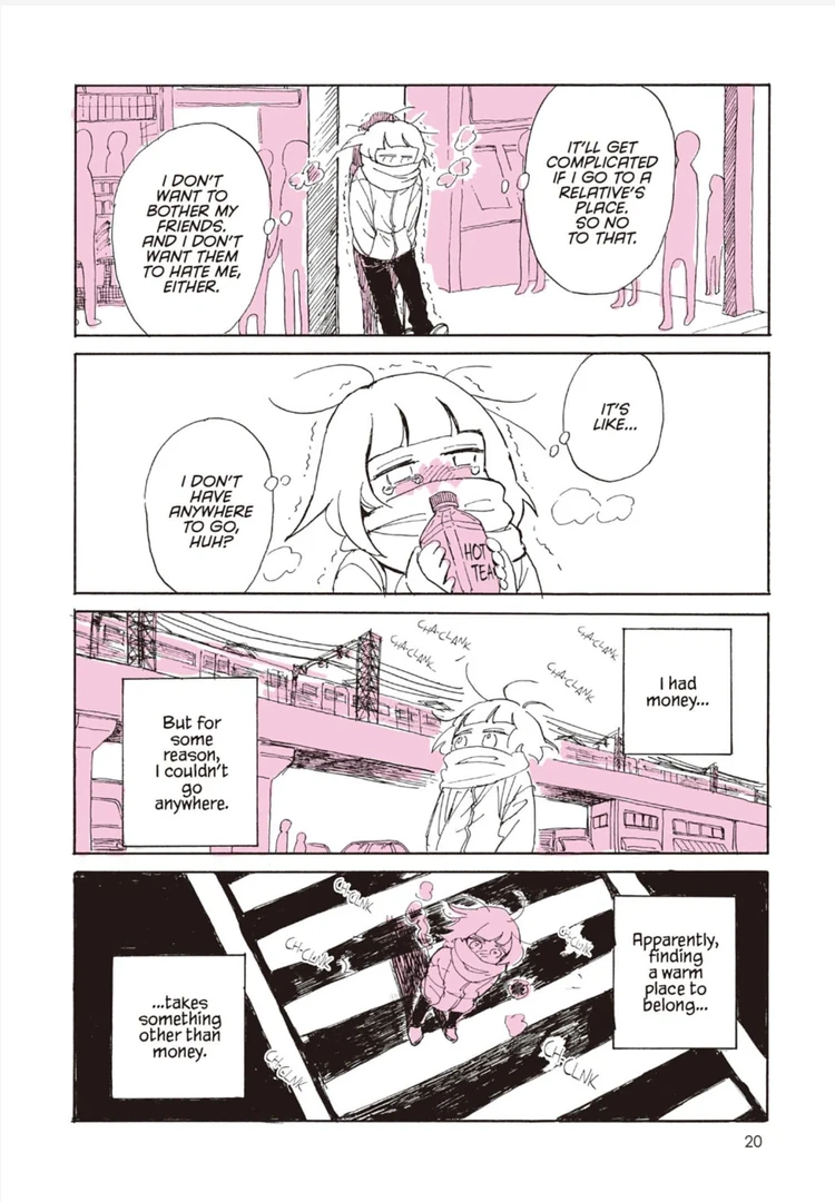 My Lesbian Experience with Loneliness manga page 20.