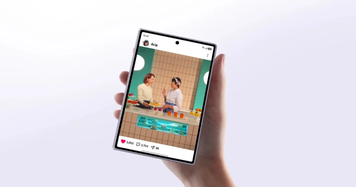 layar Galaxy Z Fold8