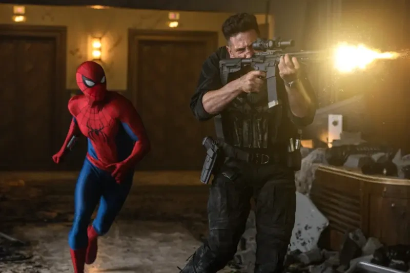 spidey vs hulk vs punisher