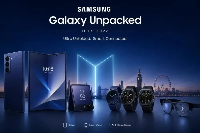 Samsung mengumumkan jadwal Galaxy Unpacked 2026 di London