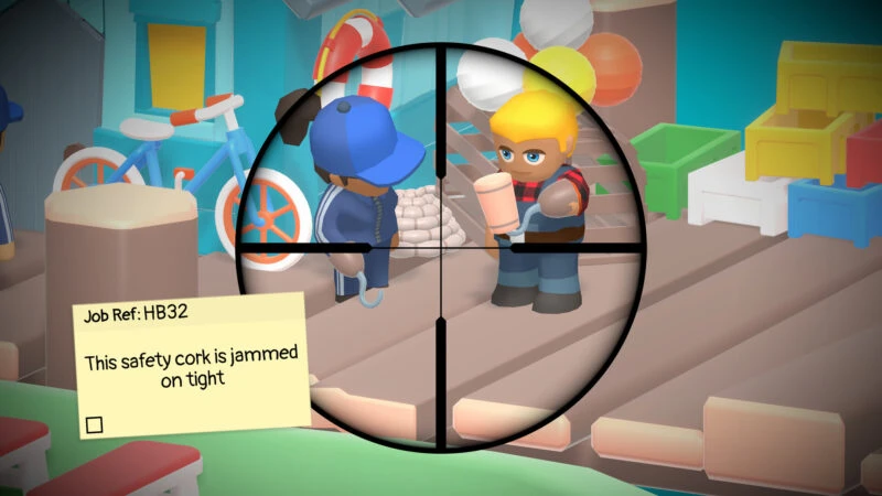 Sniper Dan, game penelusuran objek 3D bertema senapan kedua Halaman game Sniper Dan di Steam