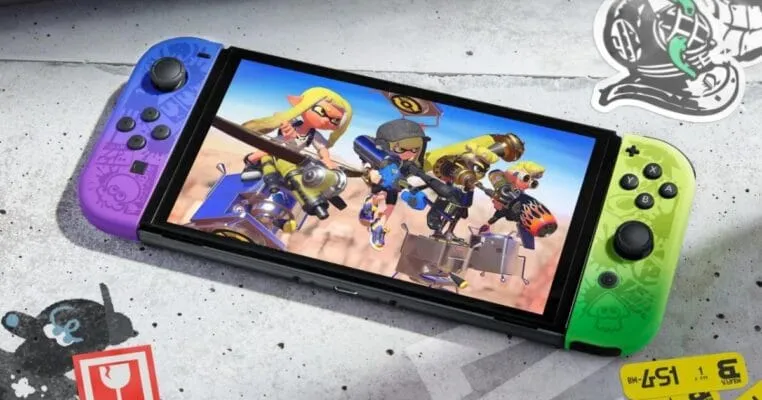 Nintendo Switch OLED - Handheld Gaming PC Terbaik