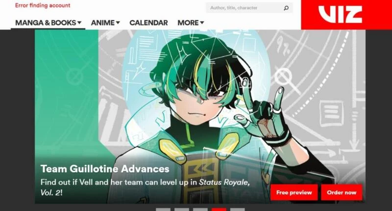 9 Situs Baca Manga Legal dan Resmi sebagai Alternatif Terbaik 9 Viz Media - Situs Baca Manga