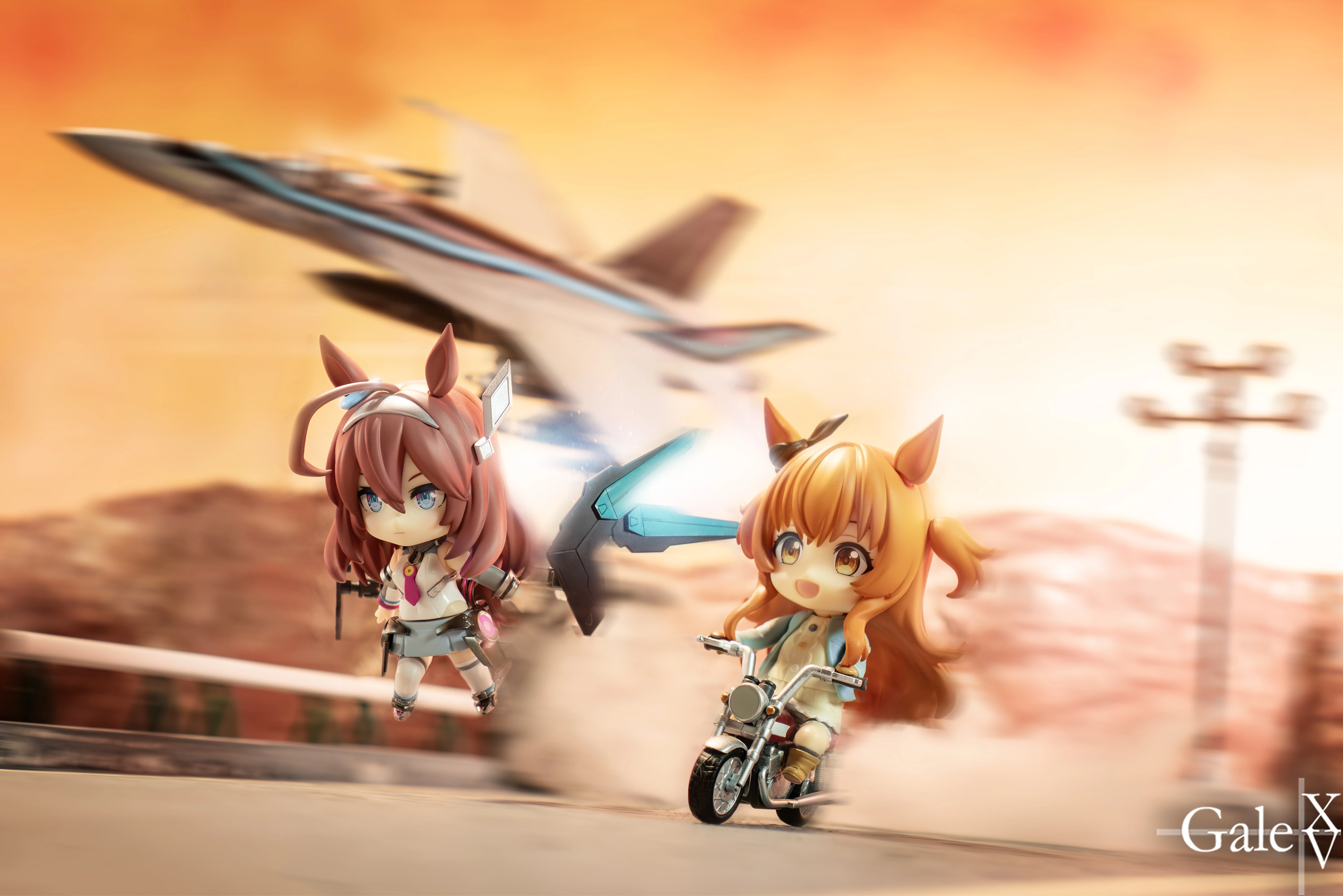 Mihono Bourbon Nendoroid and Mayano Top Gun Nendoroid by Good Smile Company