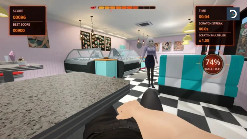 Ball Scratch Simulator lets players fight the itch