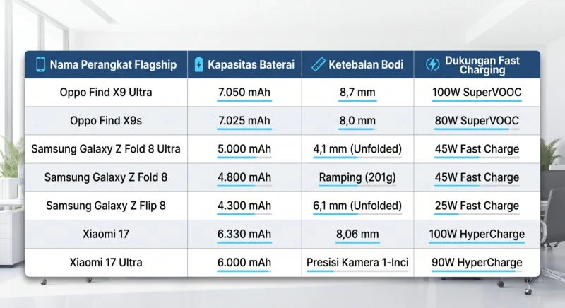 Daftar HP Flagship dengan Baterai Silicon-Carbon