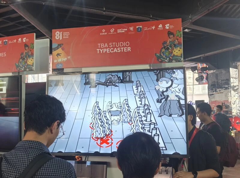 2026 HARGAI: Creative Economy Minister encourages support for local games – image 3 TypeCaster game from TBA Studio showcased at HARGAI 2026