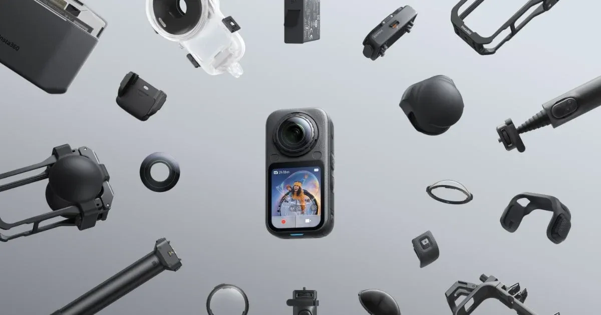 Battery of Insta360 X6
