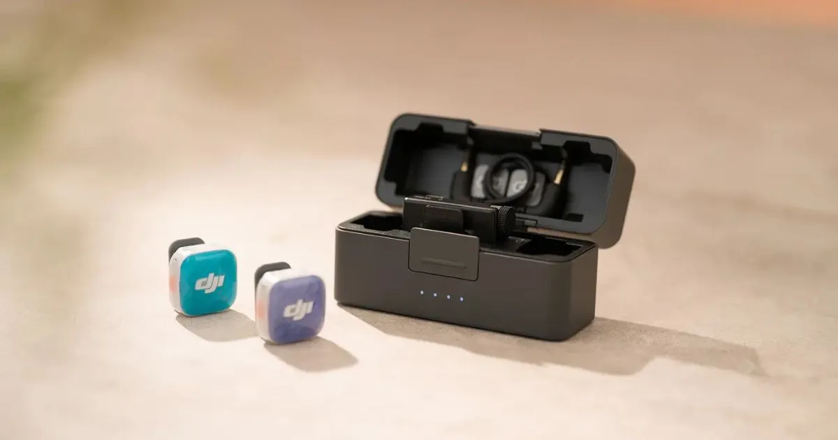 Empat Transmitter dan Integrasi DJI Mic Mini 2S