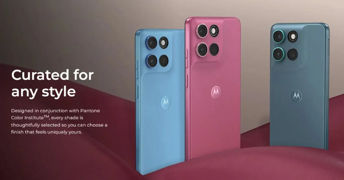 Moto G Max design