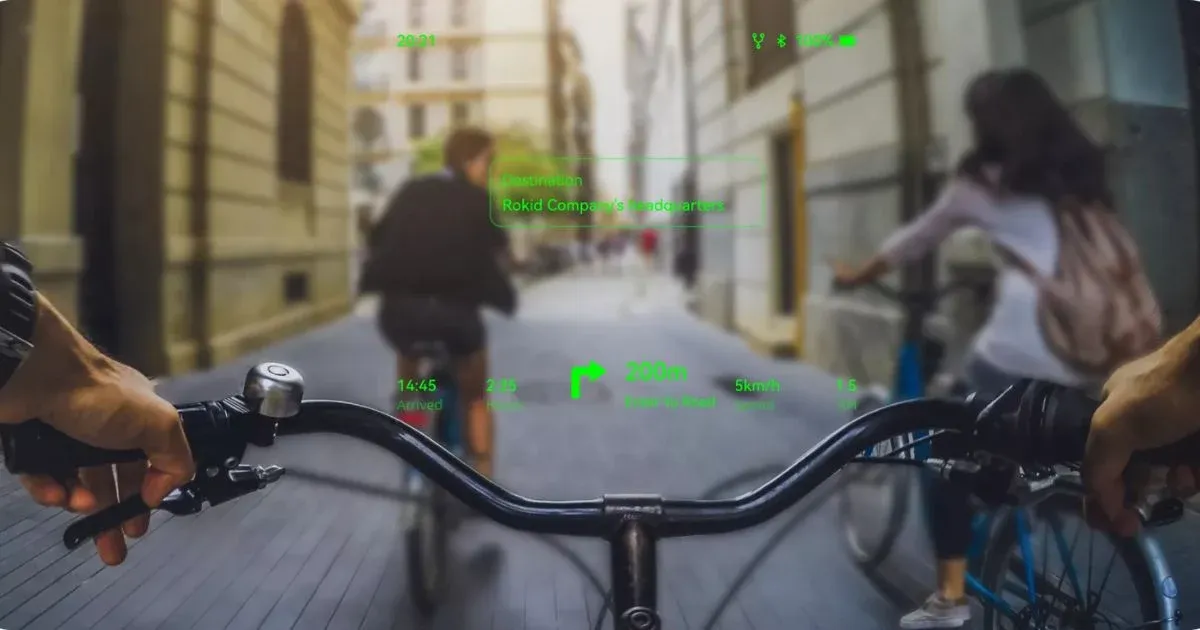 Rokid AI Glasses - Display Information on Micro LED Screen