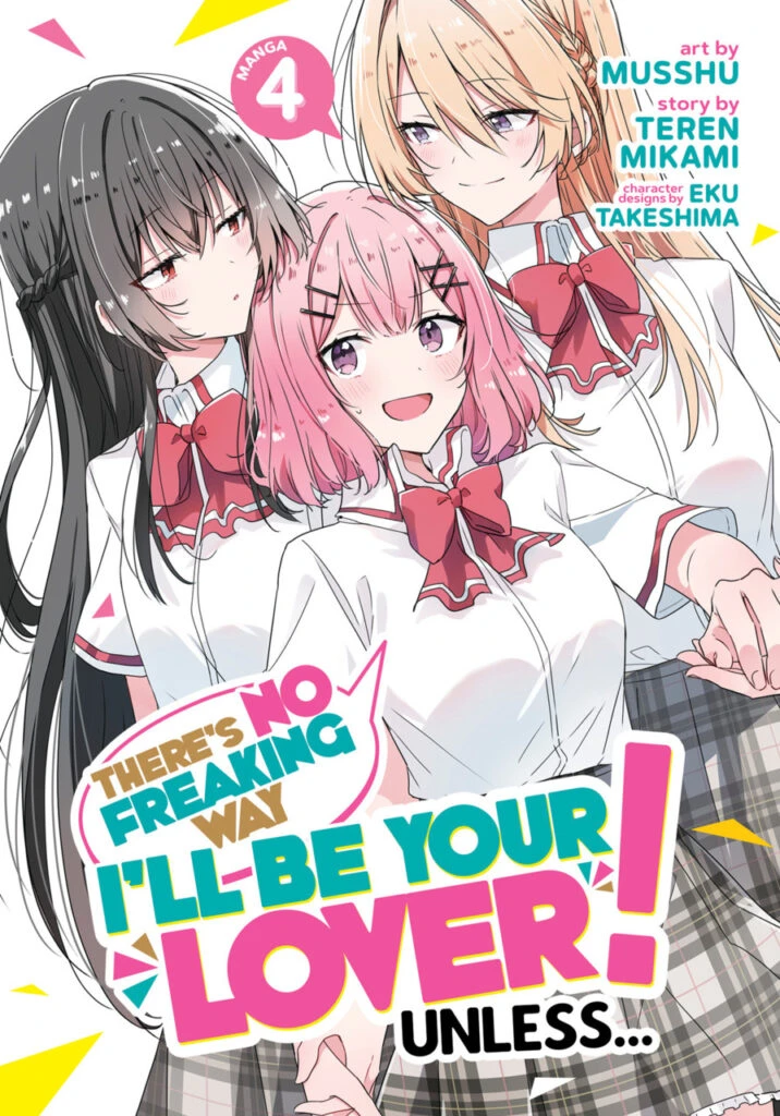 There’s No Freaking Way I’ll Be Your Lover! Unless… volume 4 cover