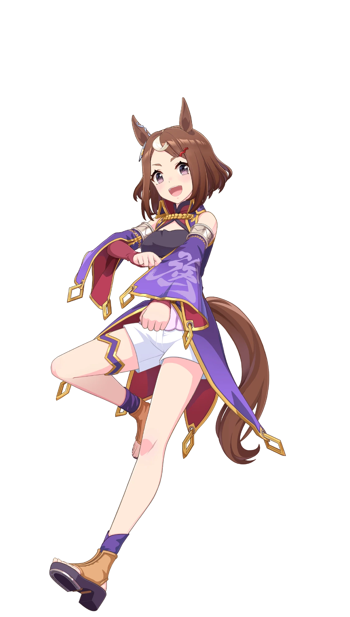 Final artwork of Umamusume's Tsurumaru Tsuyoshi