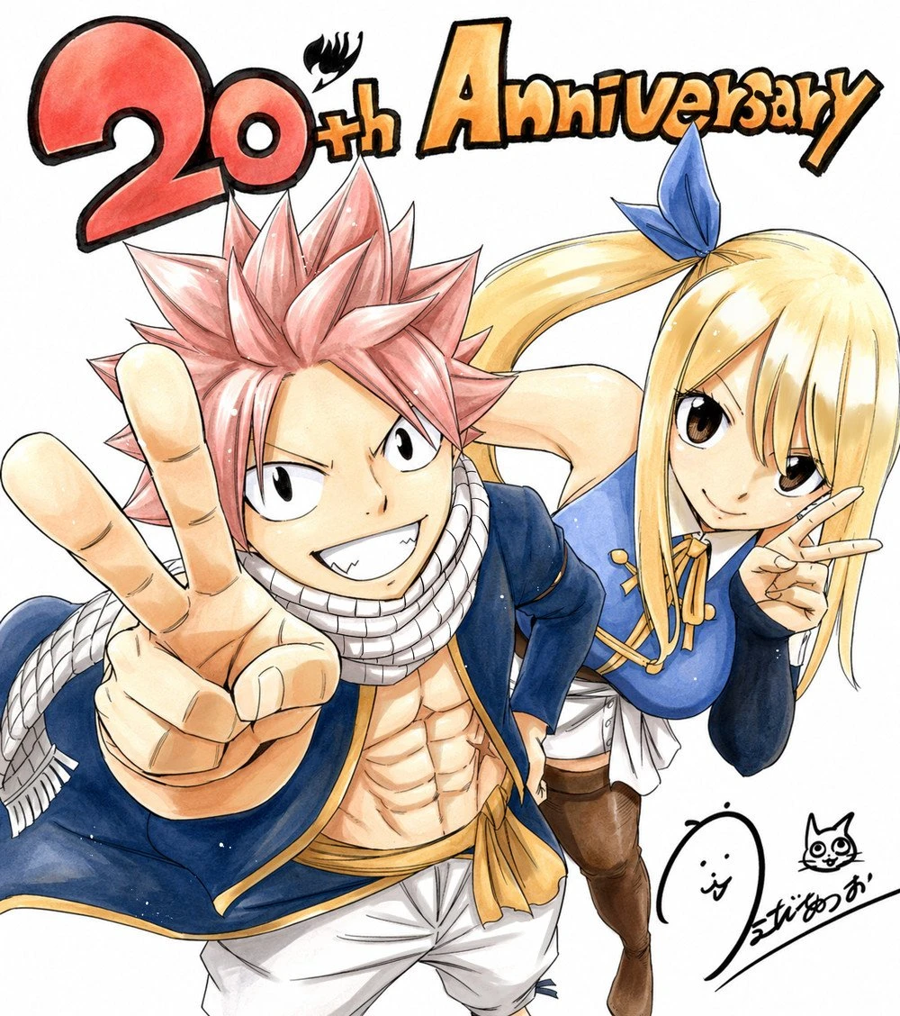 FAIRY TAIL illustration by Atsuo Ueda