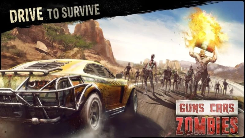 10 Game Zombie Offline Android Terbaik Ini Wajib Kalian Mainkan 8 Guns Cars And Zombies