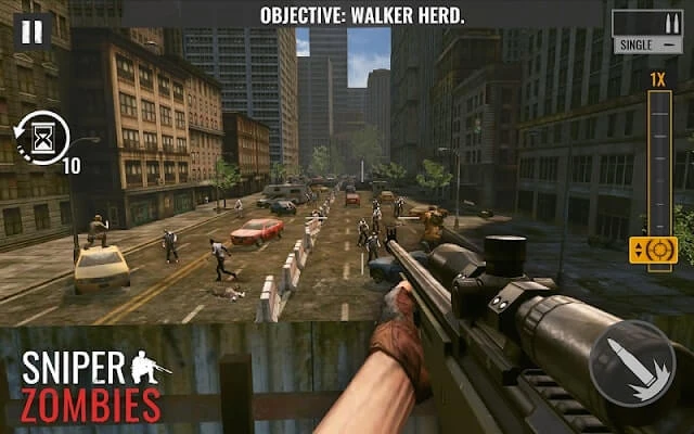 10 Game Zombie Offline Android Terbaik Ini Wajib Kalian Mainkan 9 Sniper Zombie Offline Game