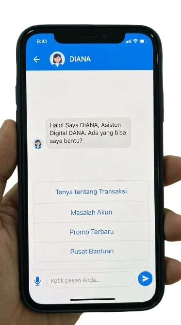 ways to delete DANA account on Android and iPhone