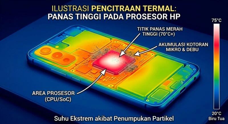 5 Dampak Buruk Akibat Debu pada Ponsel dan Solusi Mengatasinya