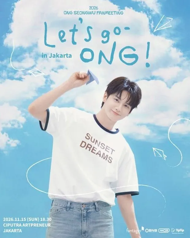 Poster fan meeting Ong Seong Wu di Jakarta/ Foto: instagram.com/bnb_fanconn Poster fan meeting Ong Seong Wu di Jakarta/ Foto: instagram.com/bnb_fanconn
