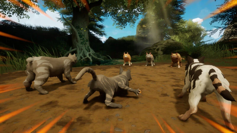 Warrior Cats: Clans of the Forest Upcoming Release, Turn-Based RPG with 4 Clans 2 Warrior Cats: Clans of the Forest Gameplay Screenshot