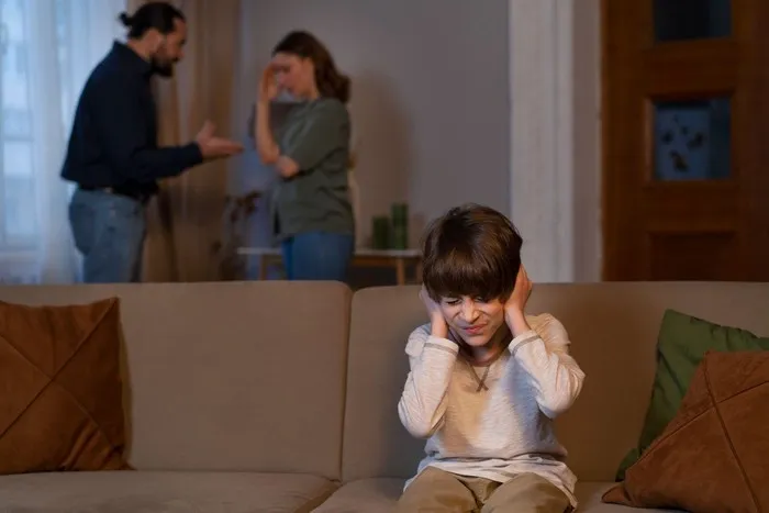 Identifying children raised by unhappy parents based on their adult personality involves self‑doubt.