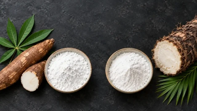 tepung tapioka dan sagu