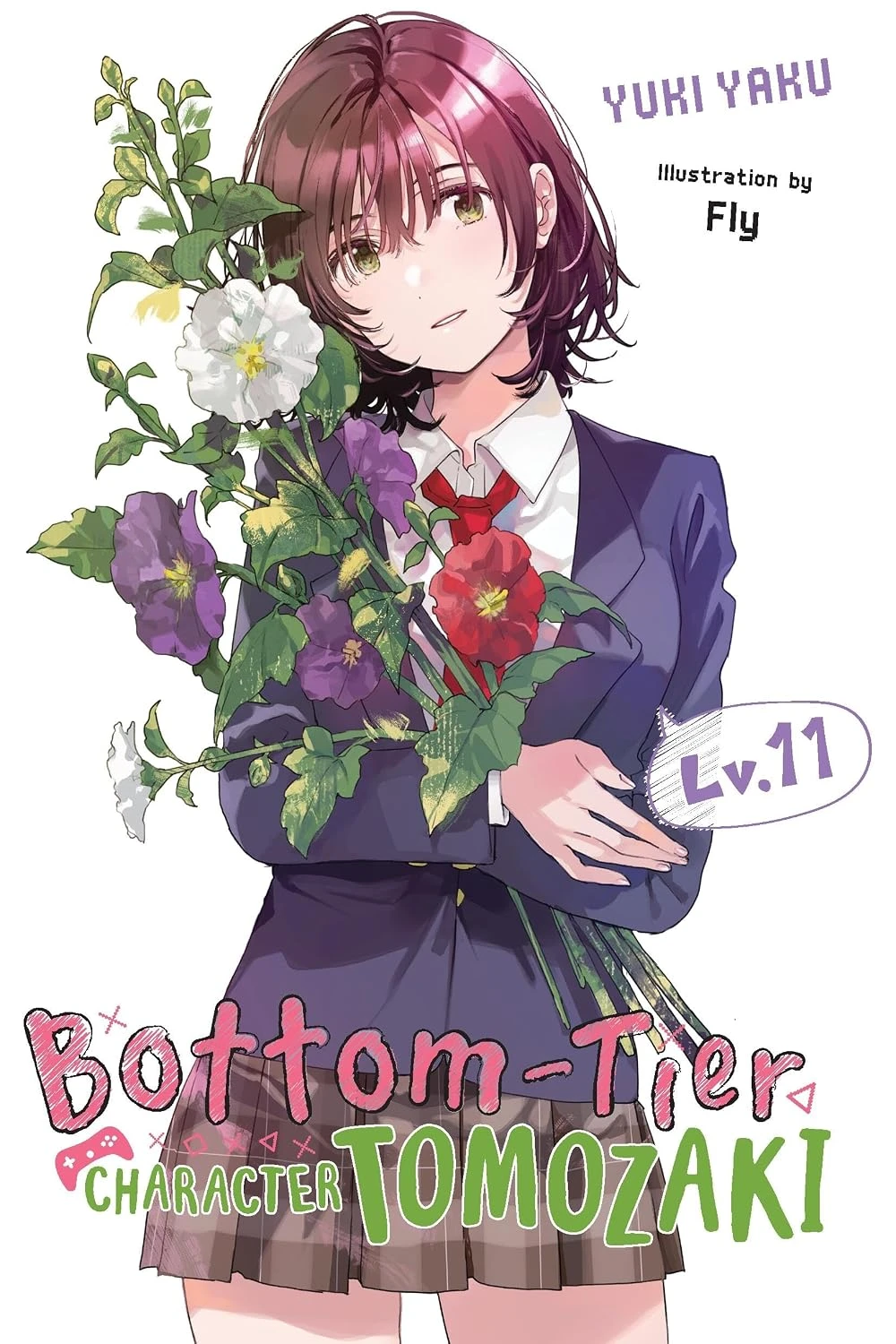 Bottom-tier Character Tomozaki light novel volume 11 cover