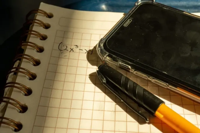 A professional documenting work activities that trigger curiosity