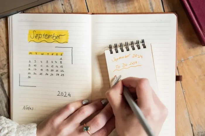 A person creating a 30‑day career experiment plan