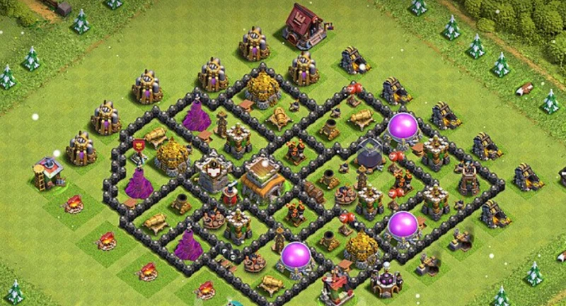 CoC Gems cheat 99999 latest version and risks 3 Clash of Clans base illustration