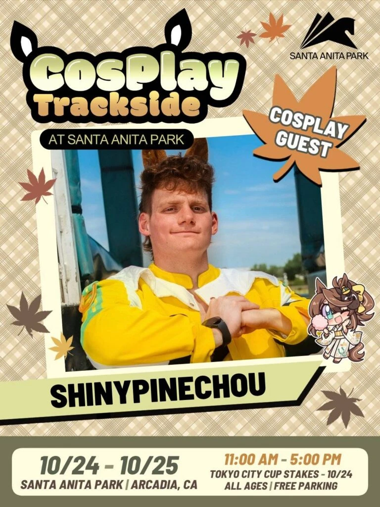 SHINYPINECHOU cosplaying as a trainer
